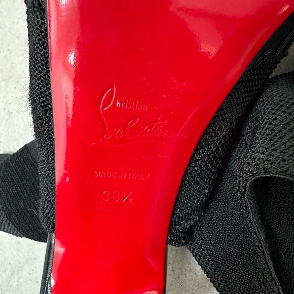 CHRISITAN LOUBOUTIN KNIT BOOTIE - Picture 9 of 10